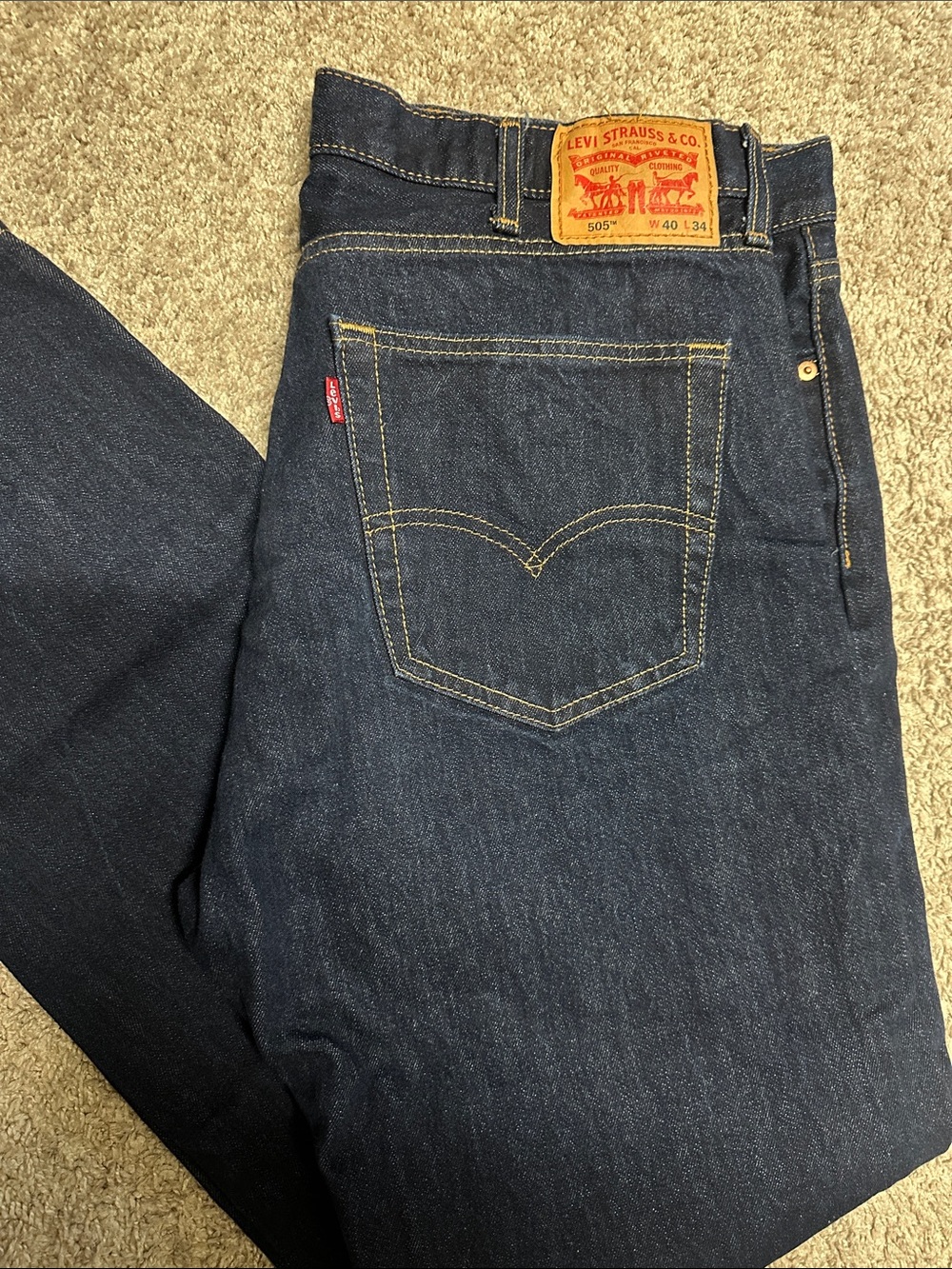 Levi's Straight Leg Men's Jeans - Indigo